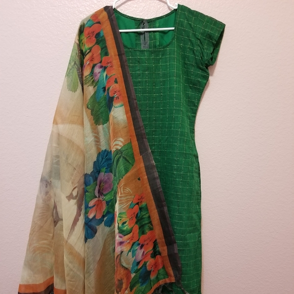 Indian pakistani kurta dhupatta kameez - Picture 1 of 3